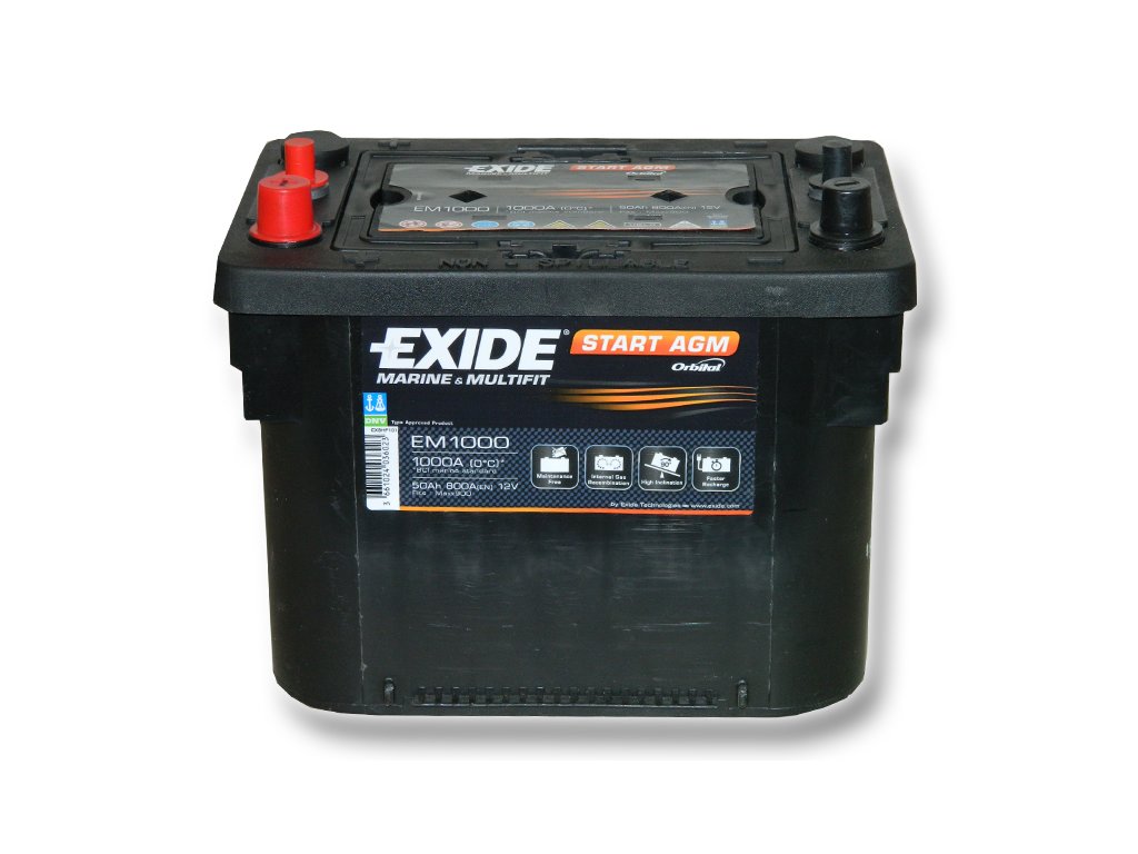 Bateria Exide AGM Start EM1000