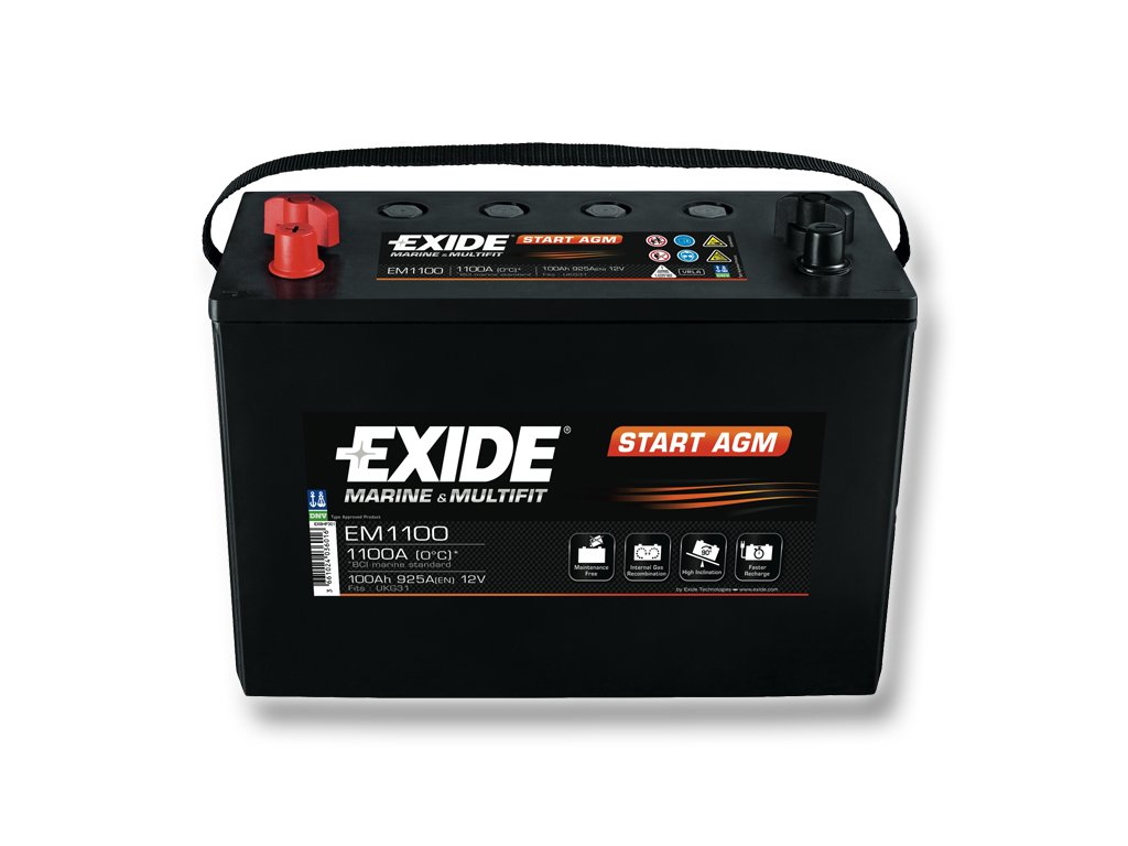Bateria Exide Start AGM 1100