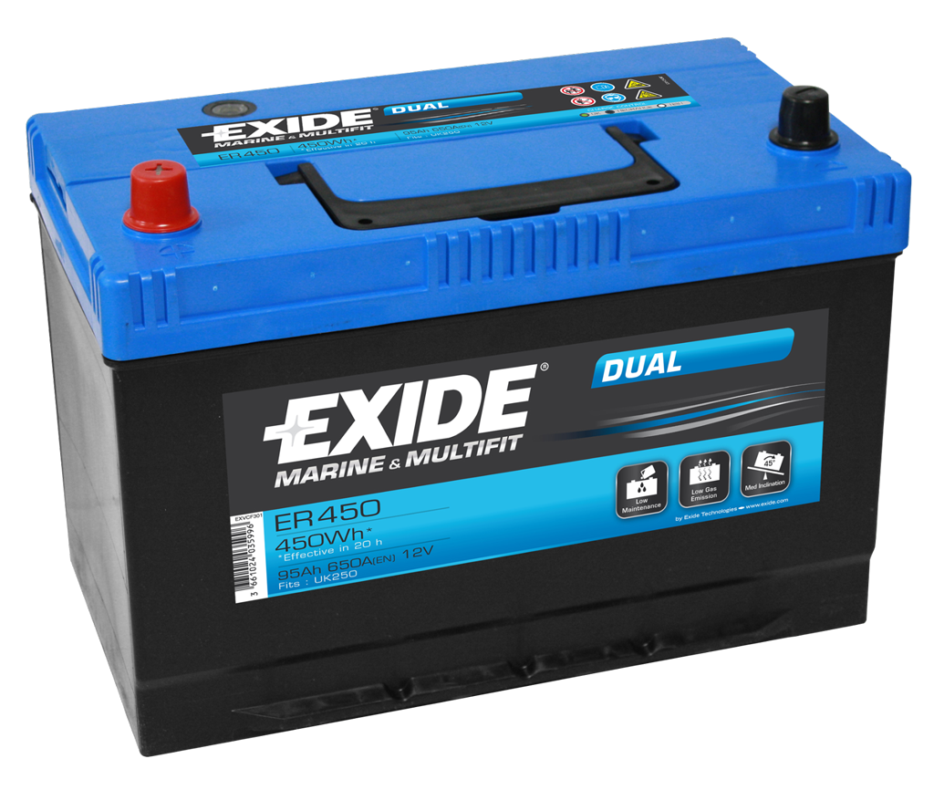 Bateria Exide Dual ER450