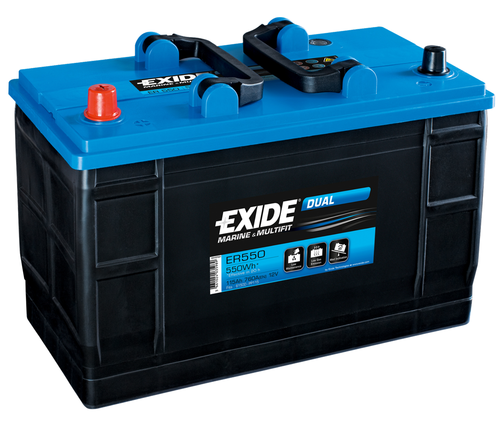 Bateria Exide Dual ER550