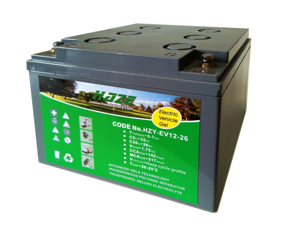 Bateria Haze 12-26